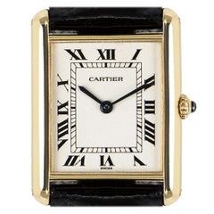 Montre Cartier Tank Louis en or jaune 1140