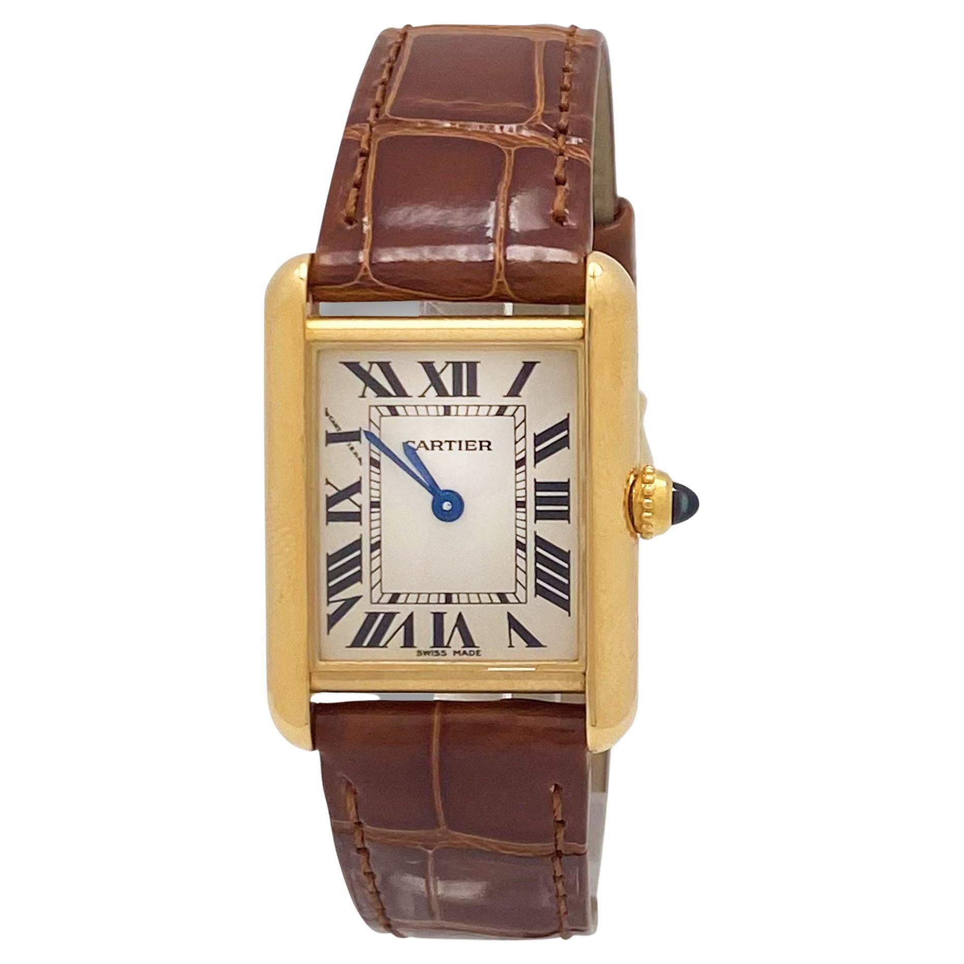 Cartier Tank Louis Yellow Gold Watch For Sale At 1stDibs Cartier Tank Louis Yellow Gold Watch For Sale At 1stDibs