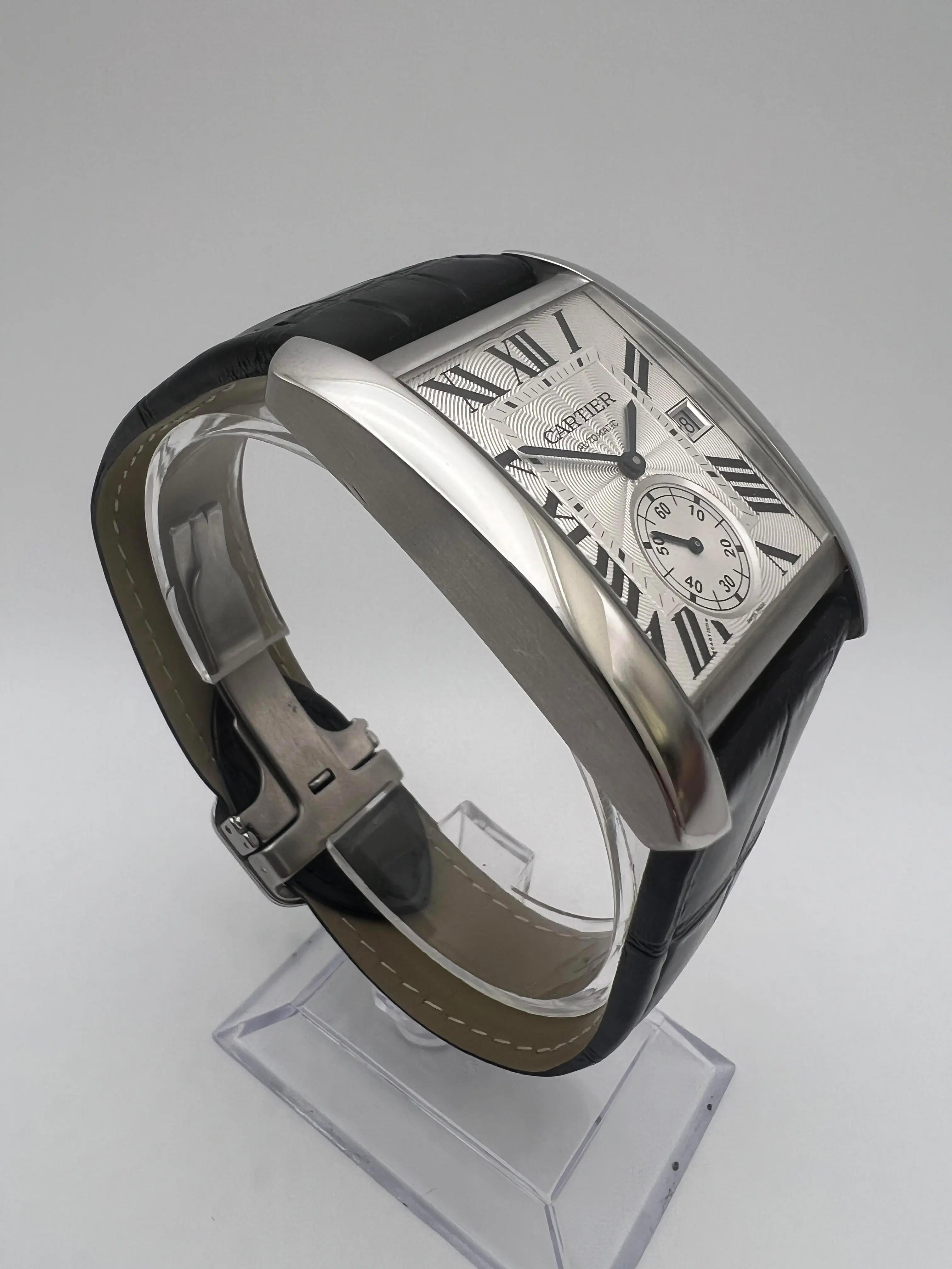 Men's Cartier Tank MC Large 34mm x 44mm Silver Dial W5330003 For Sale