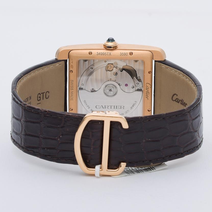 Cartier Tank MC Rose Gold 'W5330002' In Excellent Condition In Greenwich, CT