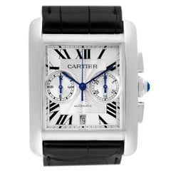 Cartier Tank MC Silver Dial Automatic Chronograph Men’s Watch W5330007