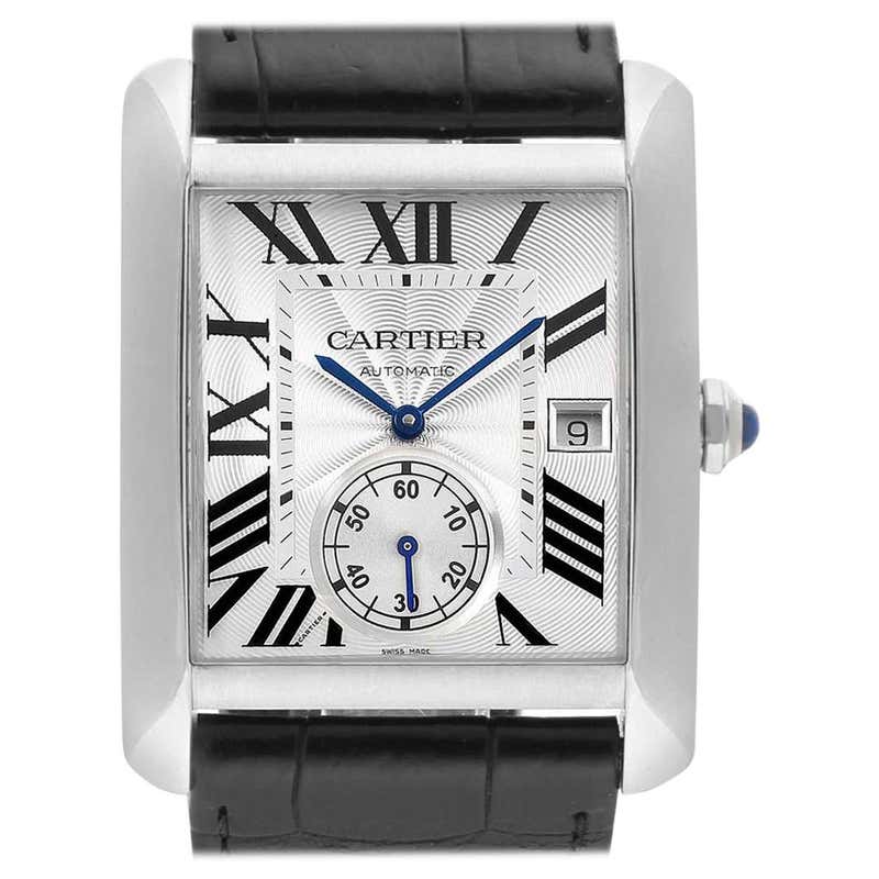 Cartier Tank MC Silver Dial Automatic Steel Men's Watch W5330003 For ...
