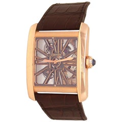 Cartier Tank MC W5310040, s Rose Dial, Certified and Warranty