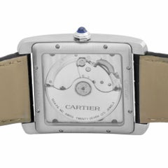 Cartier Tank MC W5330003, Silver Dial, Certified and Warranty