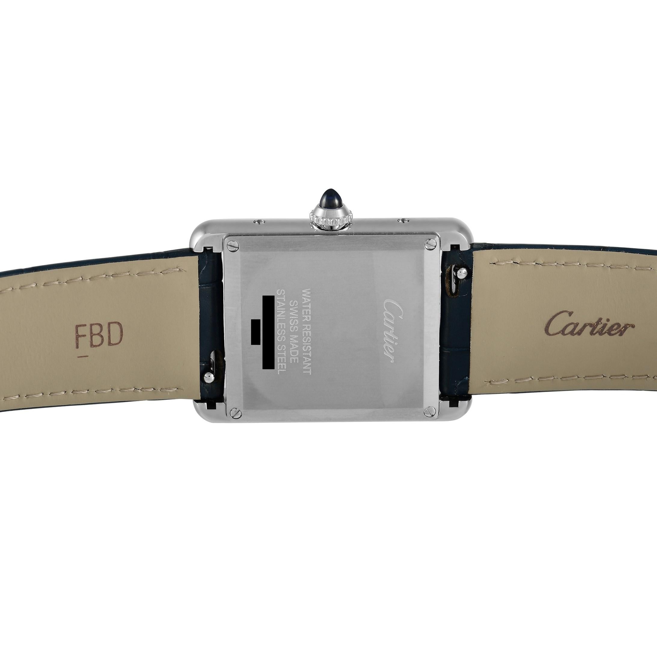 Cartier Tank Must de Cartier Quartz Watch WSTA0055 In New Condition In Southampton, PA