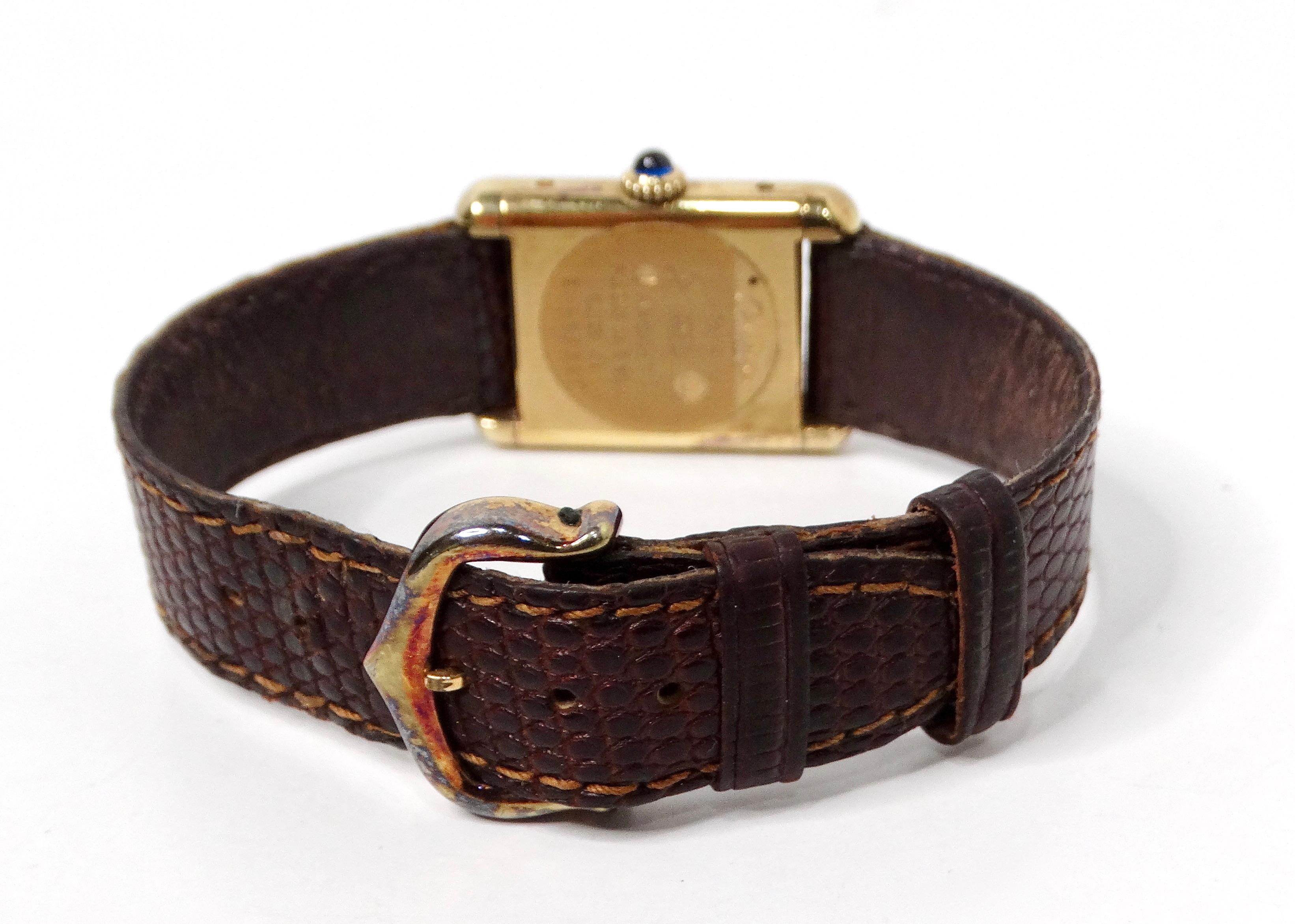 Femenino o masculino Reloj de pulsera Cartier Tank 
