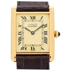 Cartier Tank Must de Men's Sized Watch, 1990s