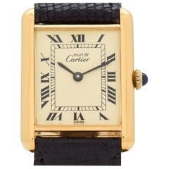 Cartier Tank Must de Men's Sized Watch, 1990s