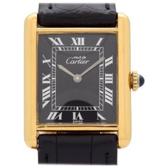 Cartier Tank Must de Men
s Sized Watch, 1990s