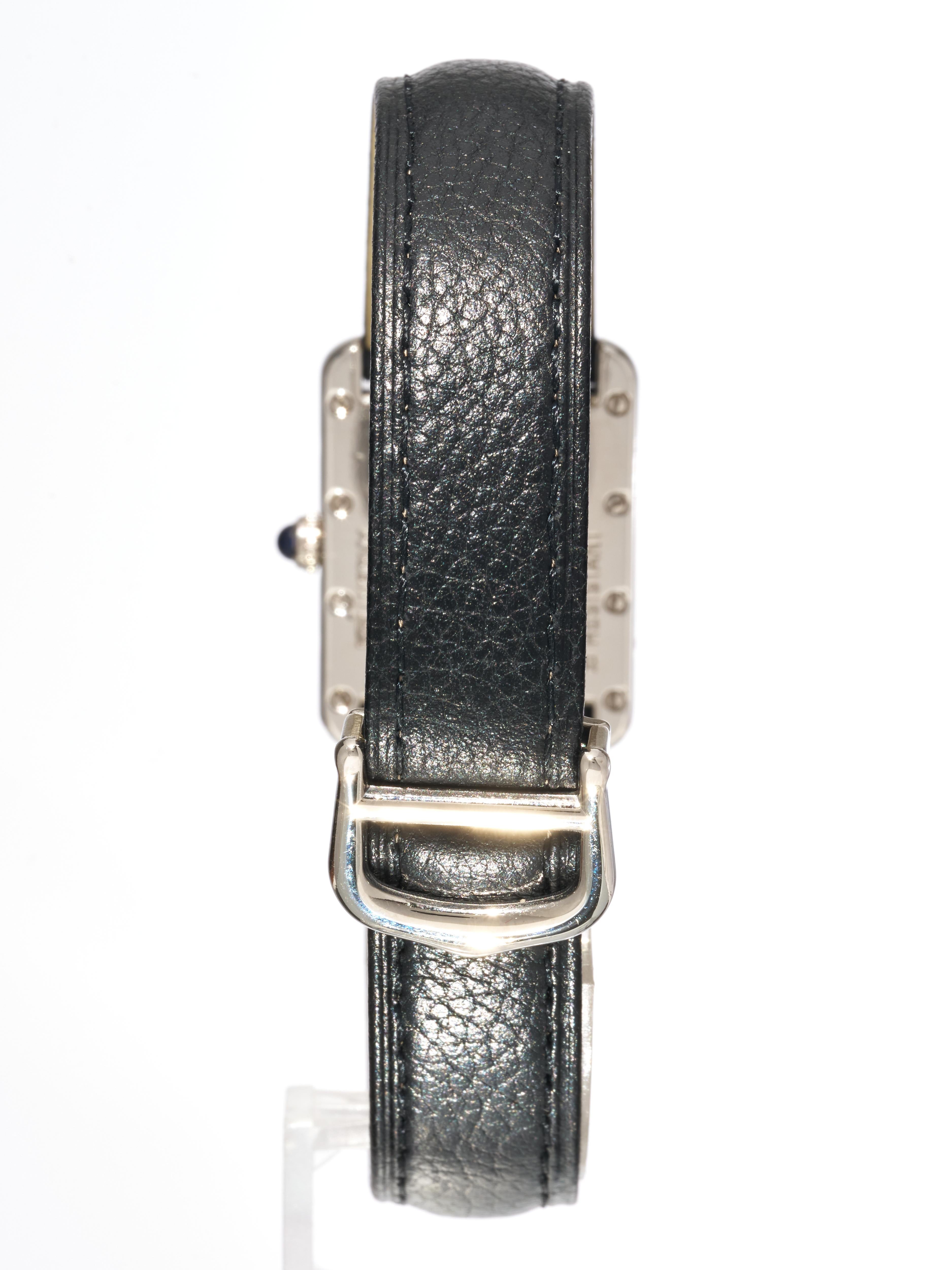 Cartier Tank Must de Watch 22mm Guilloché Dial Christmas Edition Watch Quartz For Sale 1