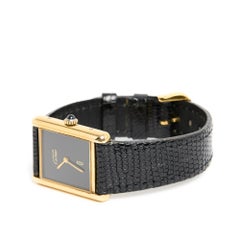Cartier Tank Must GM Golden Black Precious