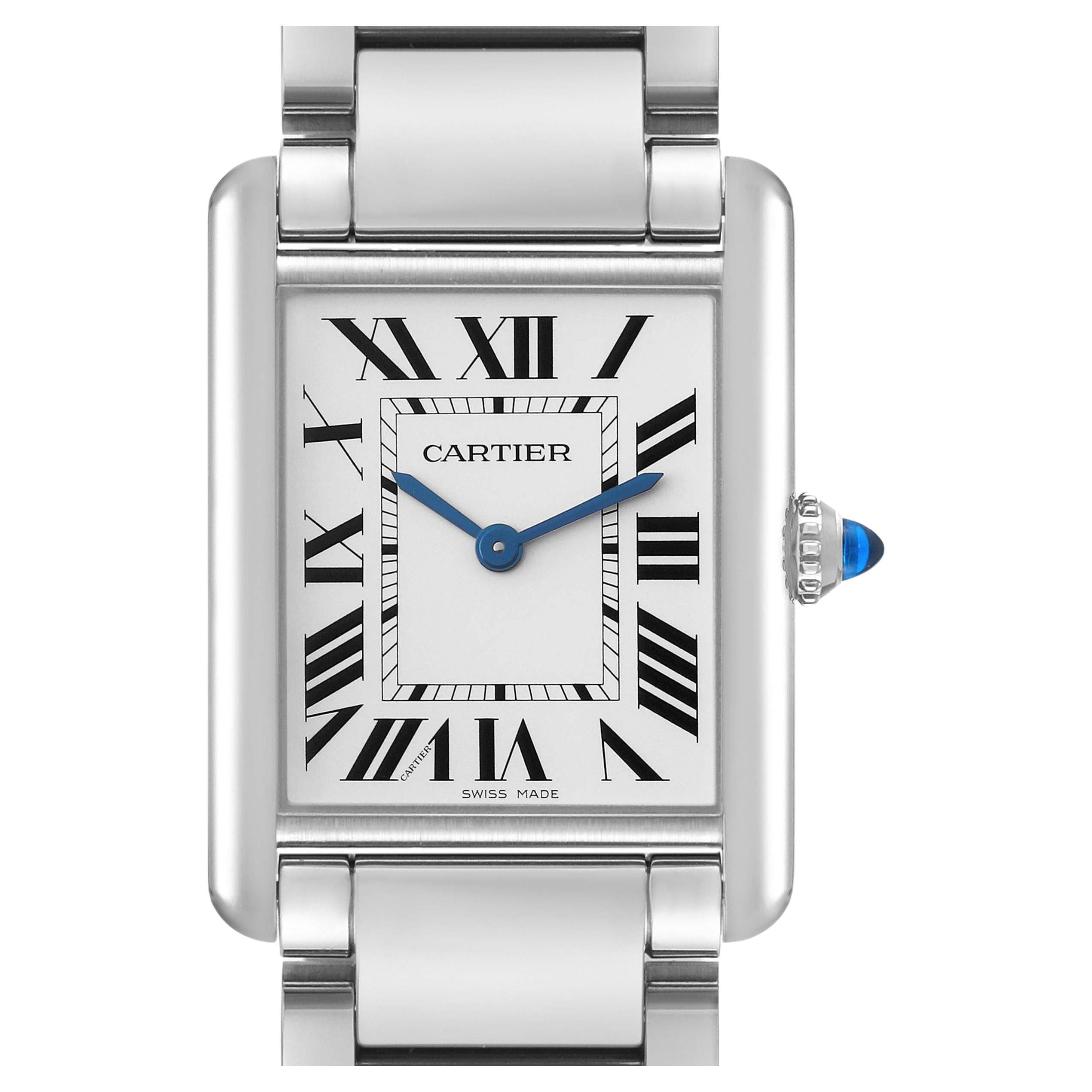 Cartier Tank Must De Cartier 1616 Silver 925 YEARS '90s Ladies for  $2,446 for sale from a Trusted Seller on Chrono24