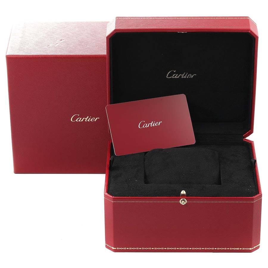 Cartier Tank Must Large Steel Silver Dial Mens Watch WSTA0040 Unworn 5