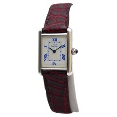 Cartier Tank Must Quartz Lady Sterling Silver 22x30 Ref: 2416