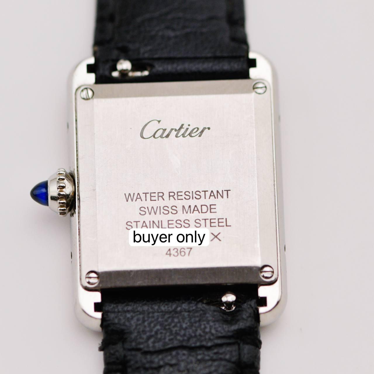 Reloj Cartier Tank Must SolarBeat Modelo Pequeño WSTA0060 en venta 1