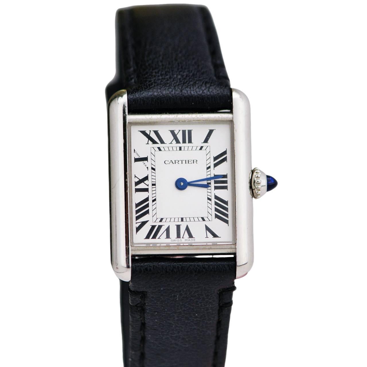 Cartier Tank Must SolarBeat Orologio modello piccolo WSTA0060