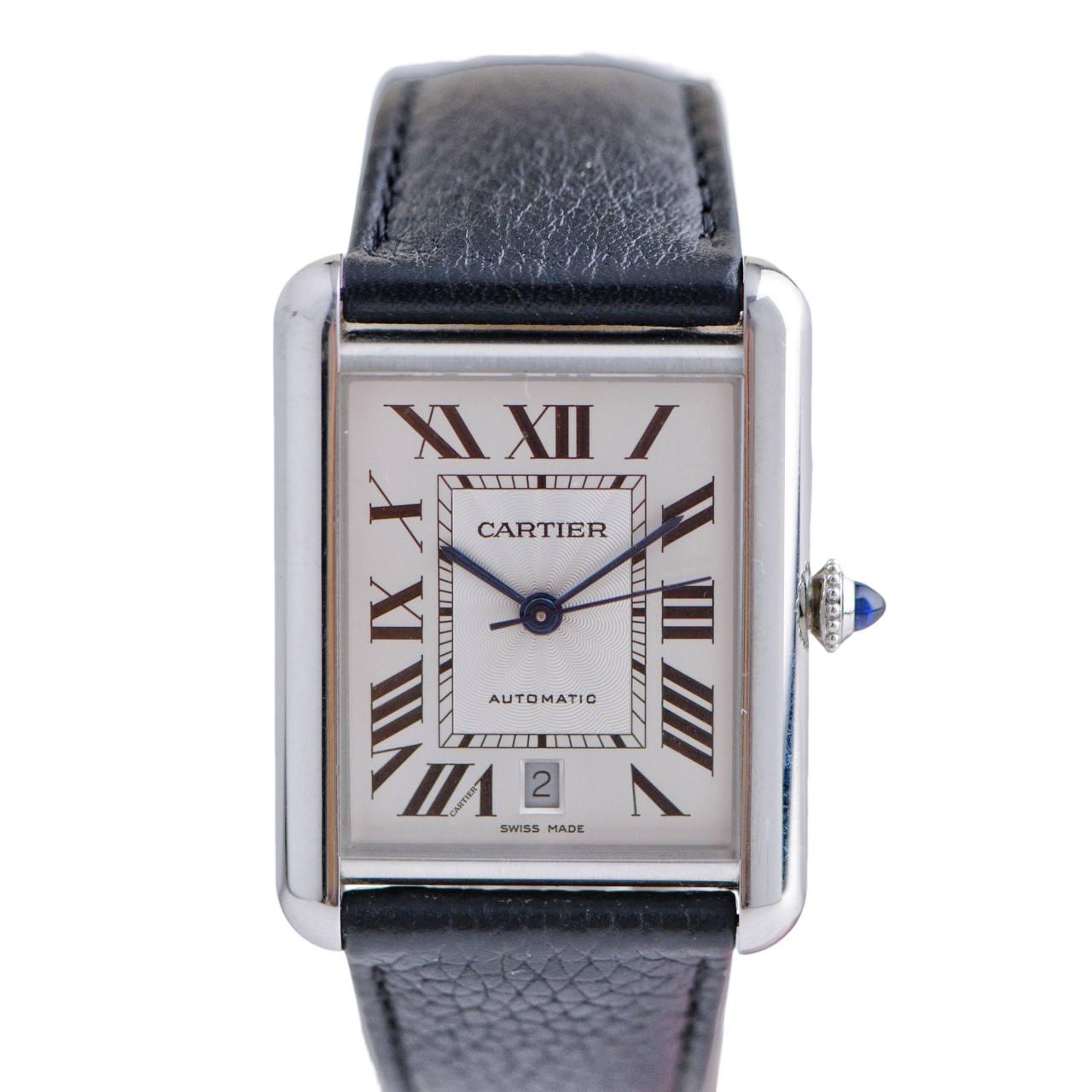 cartier tank must extra large