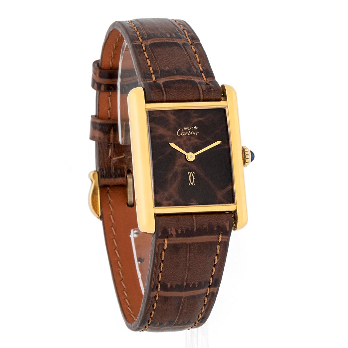 Modern Cartier Tank Must Laquered