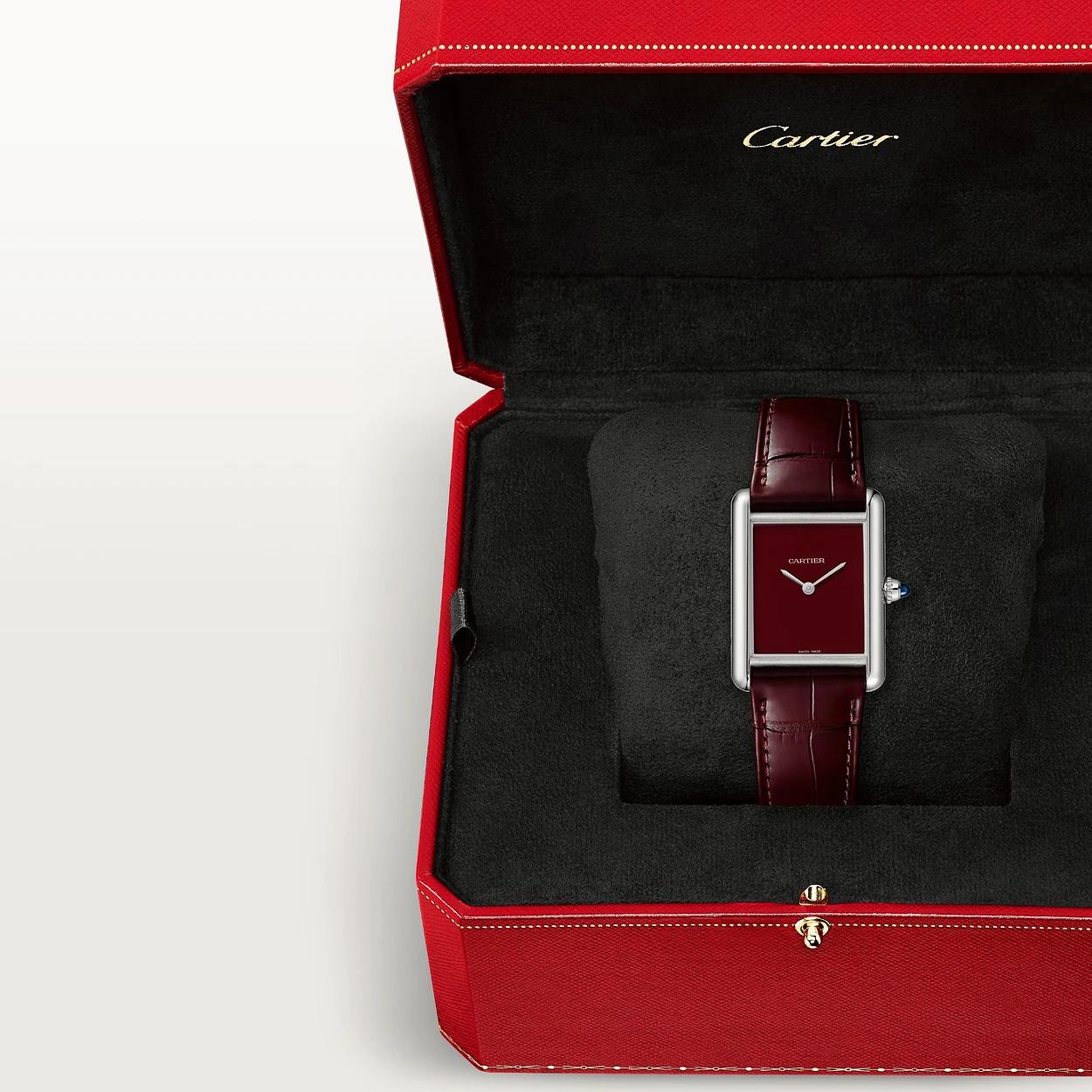 Cartier TANK MUST WATCH - ROBE DE MAIN  Unisexe en vente