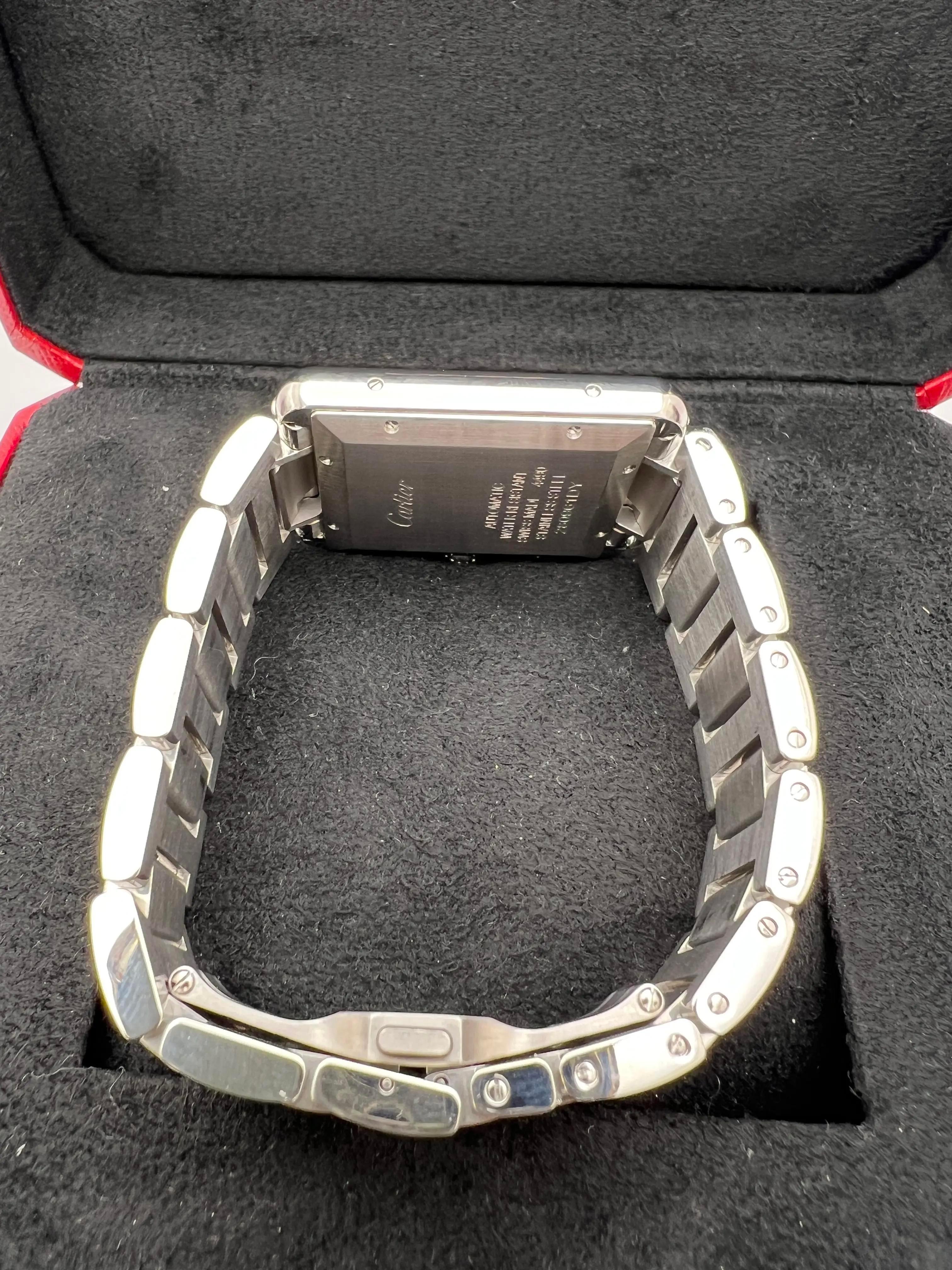 Cartier Tank Must XL 31mm x 41mm WSTA0053 Silber Zifferblatt Box Papiere im Angebot 8