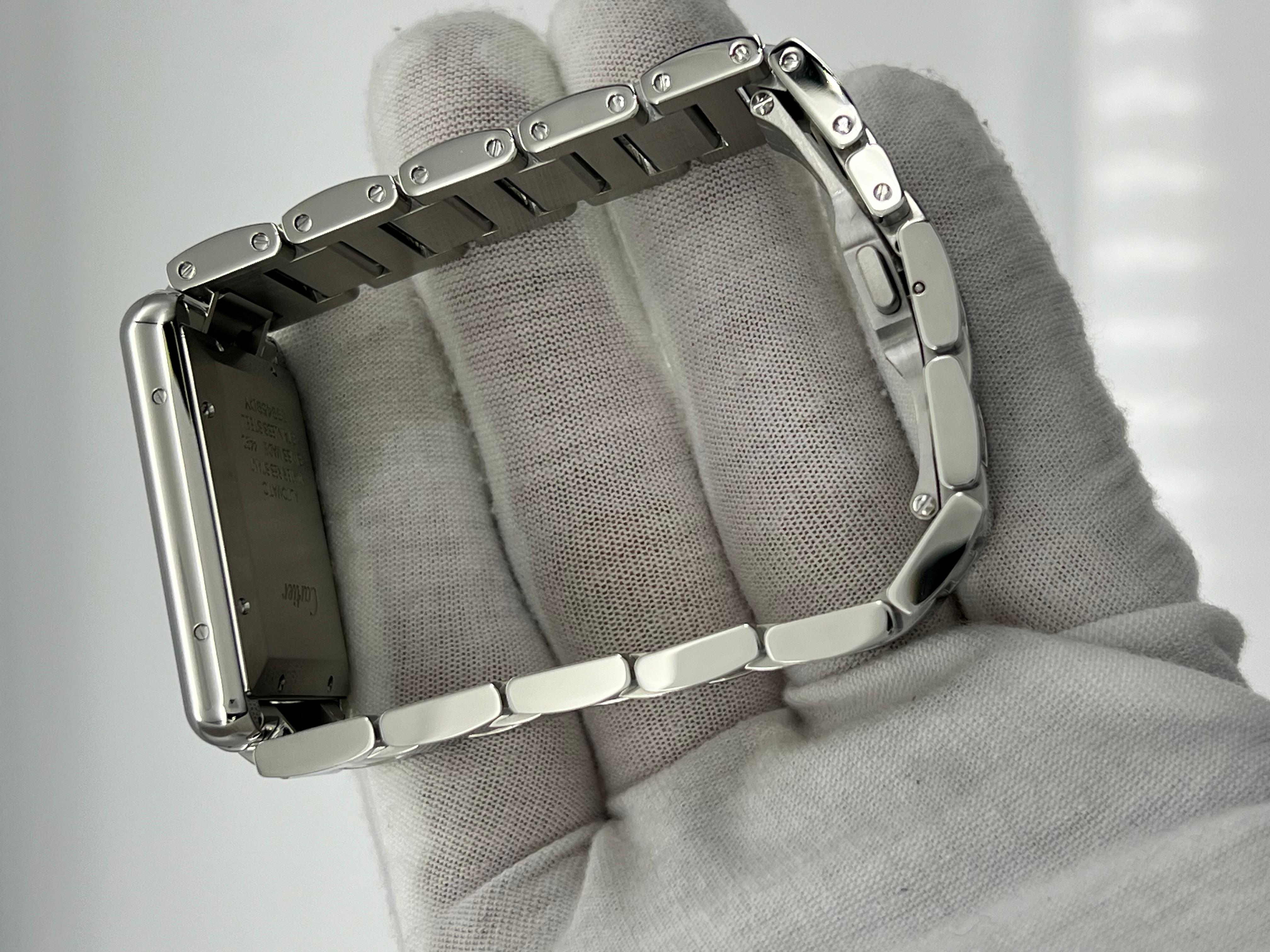 Cartier Tank Must XL WSTA0053 4490 Stainless Steel Box Paper 2023 6