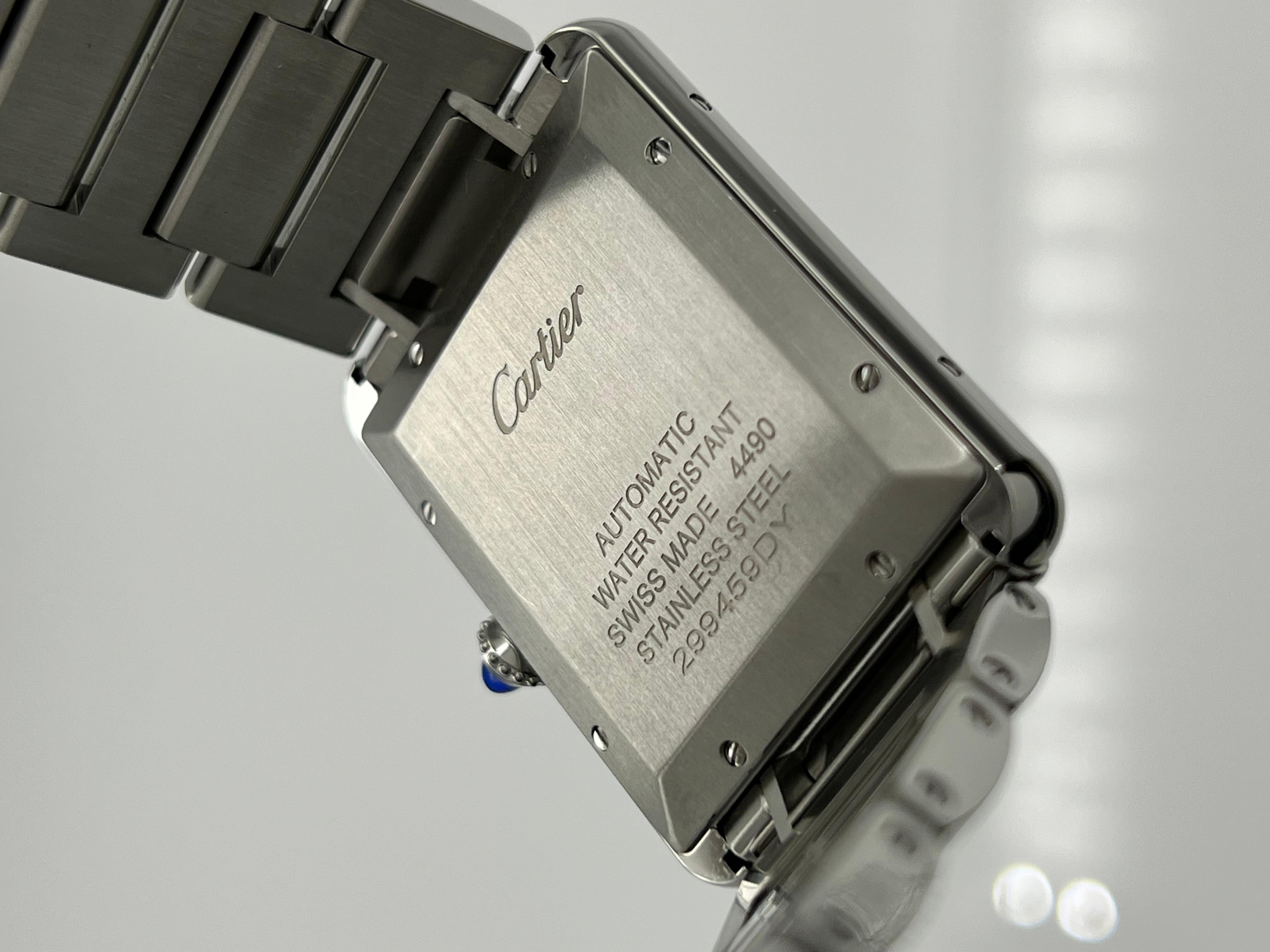 Cartier Tank Must XL WSTA0053 4490 Stainless Steel Box Paper 2023 4