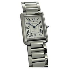 Cartier Tank Must XL WSTA0053 4490 Edelstahl Box Papier 2023