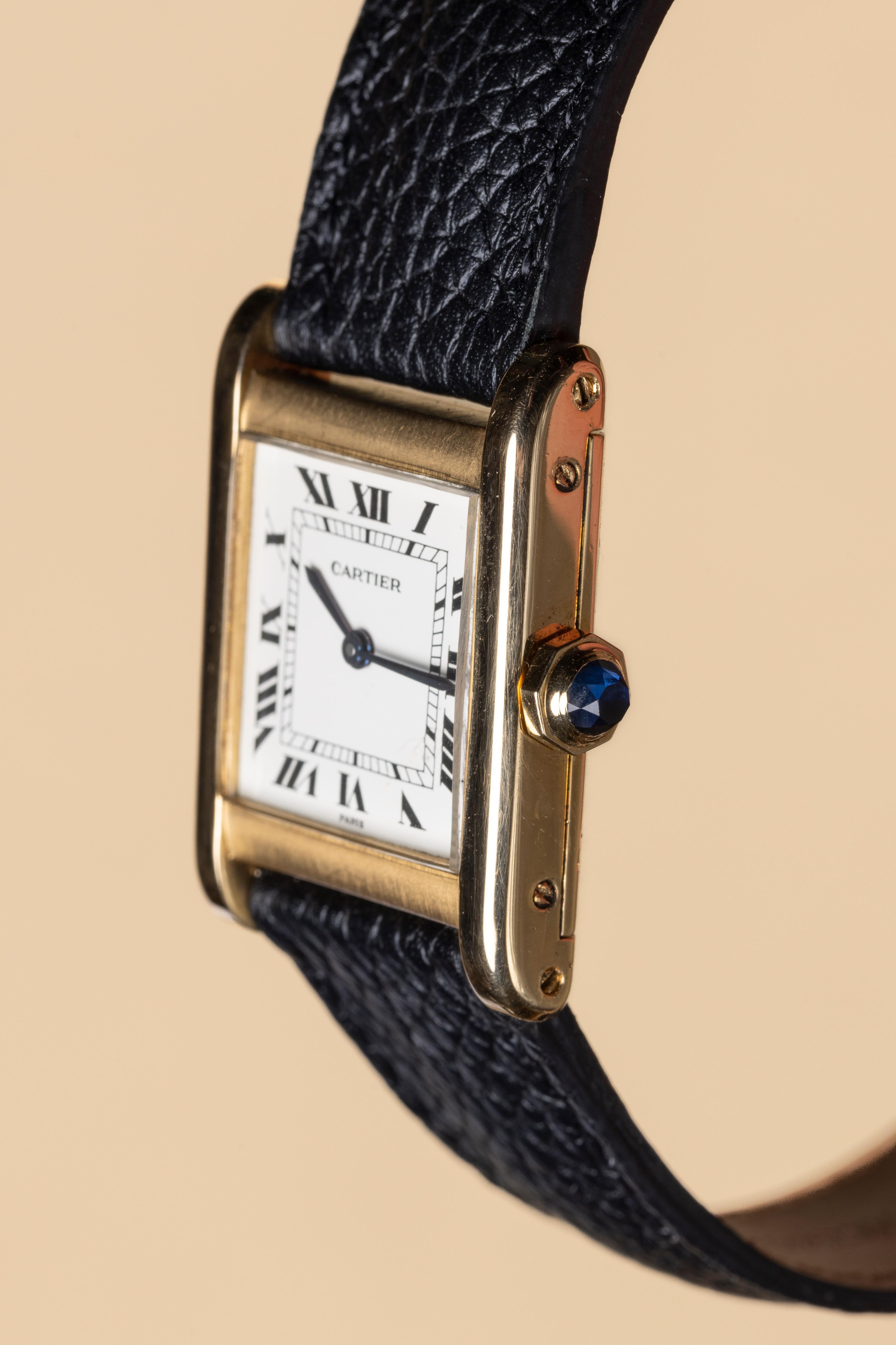 Cartier Tank Normale GM Paris Dial 6