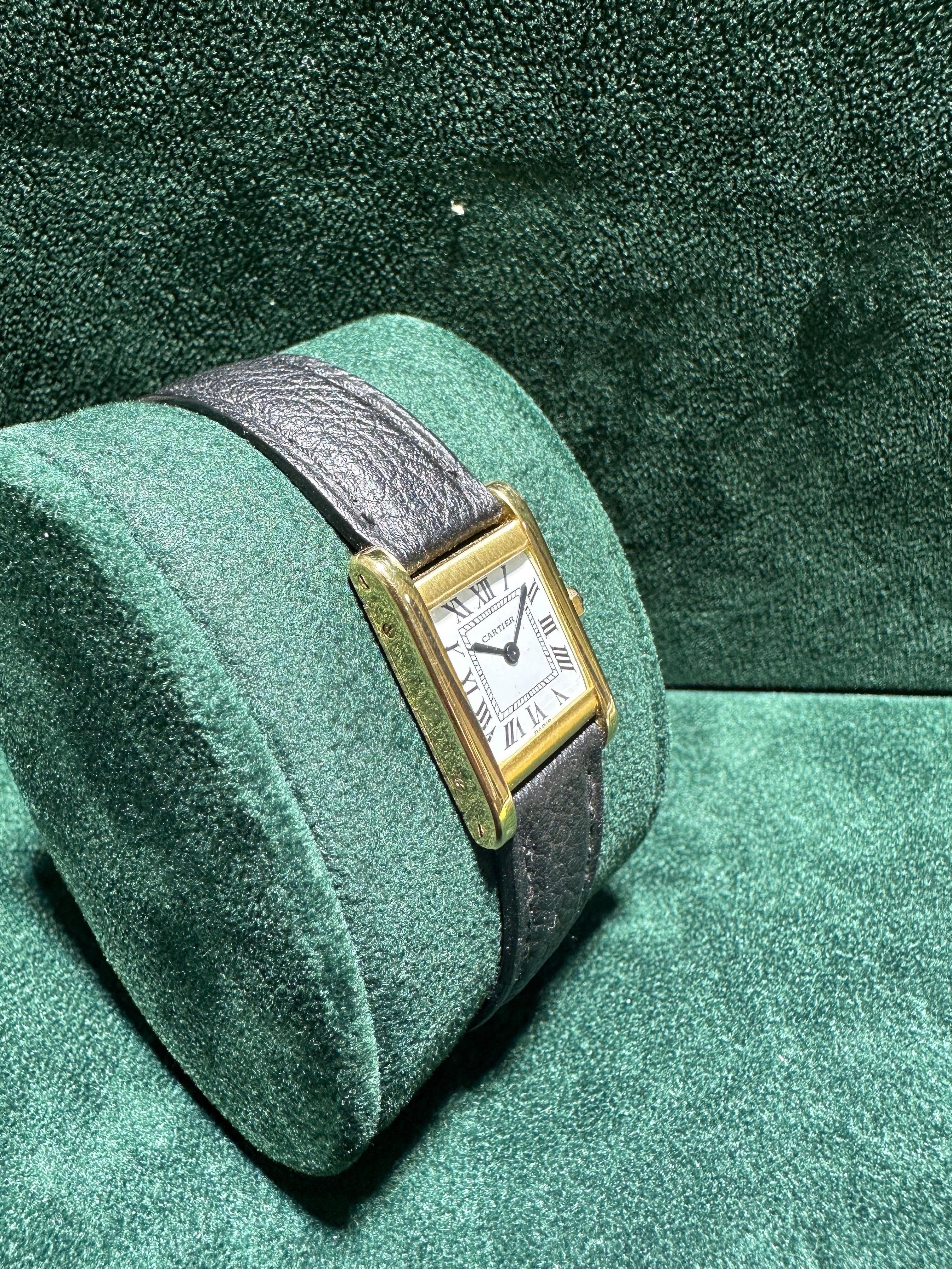 vintage cartier tank normale