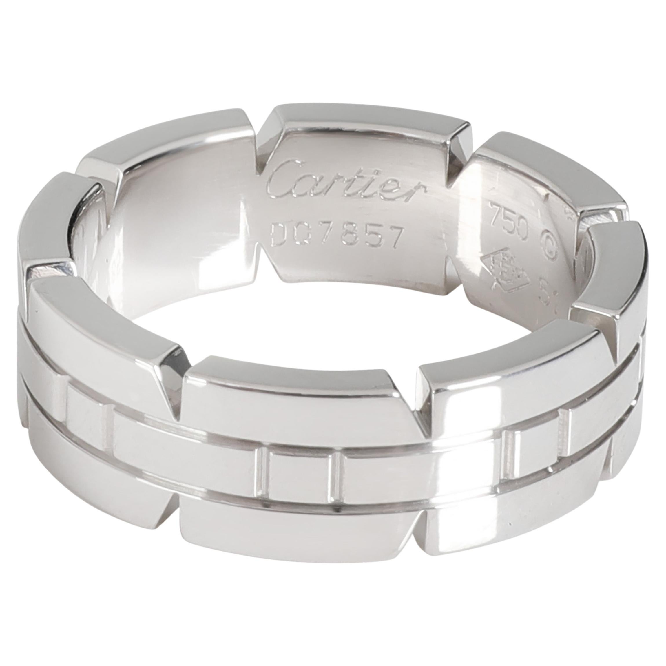 Cartier Tank Ring in 18k White Gold