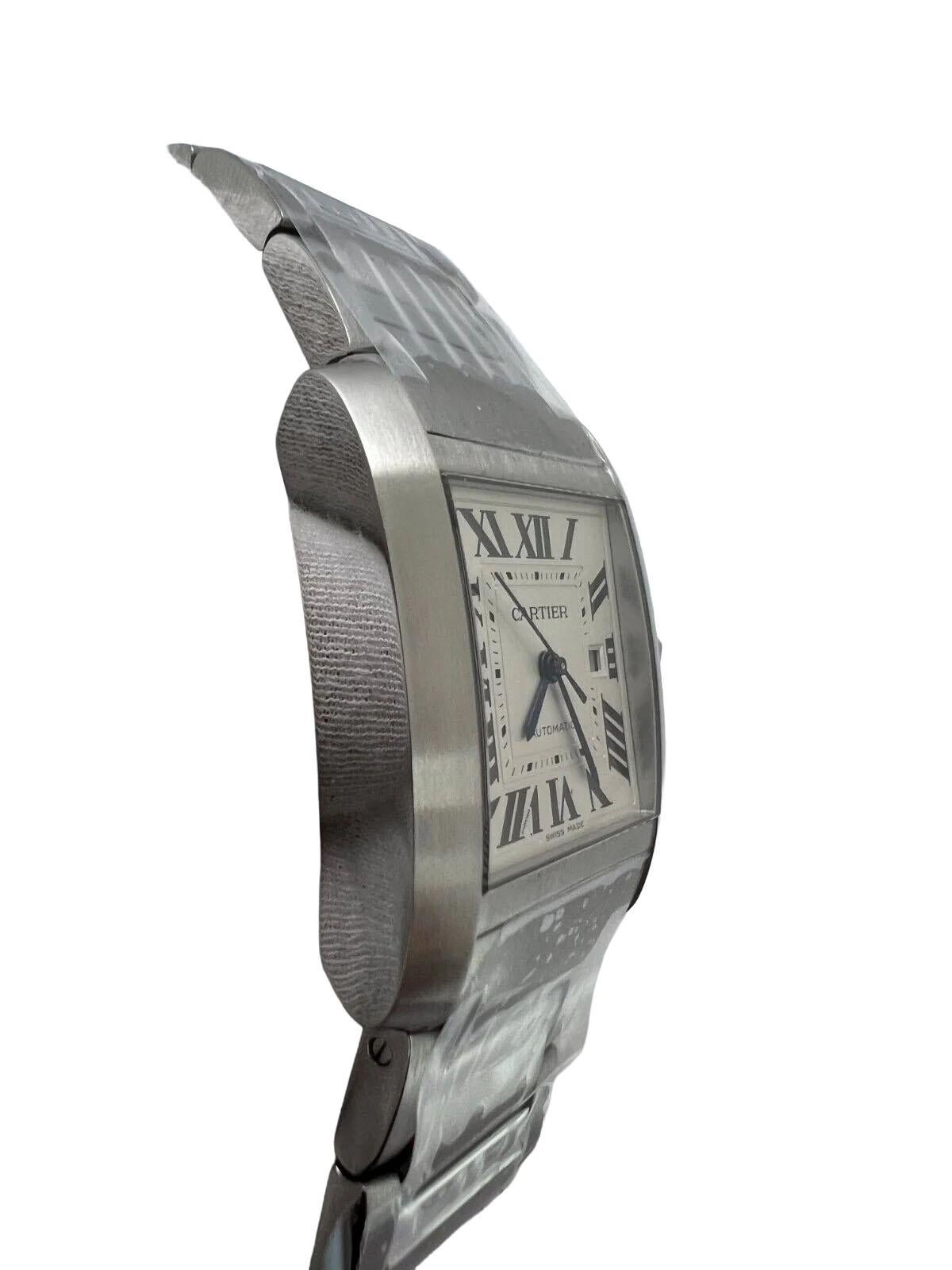 Cartier Tank Silver Damenuhr - WSTA0067 im Zustand „Neu“ im Angebot in New York, NY