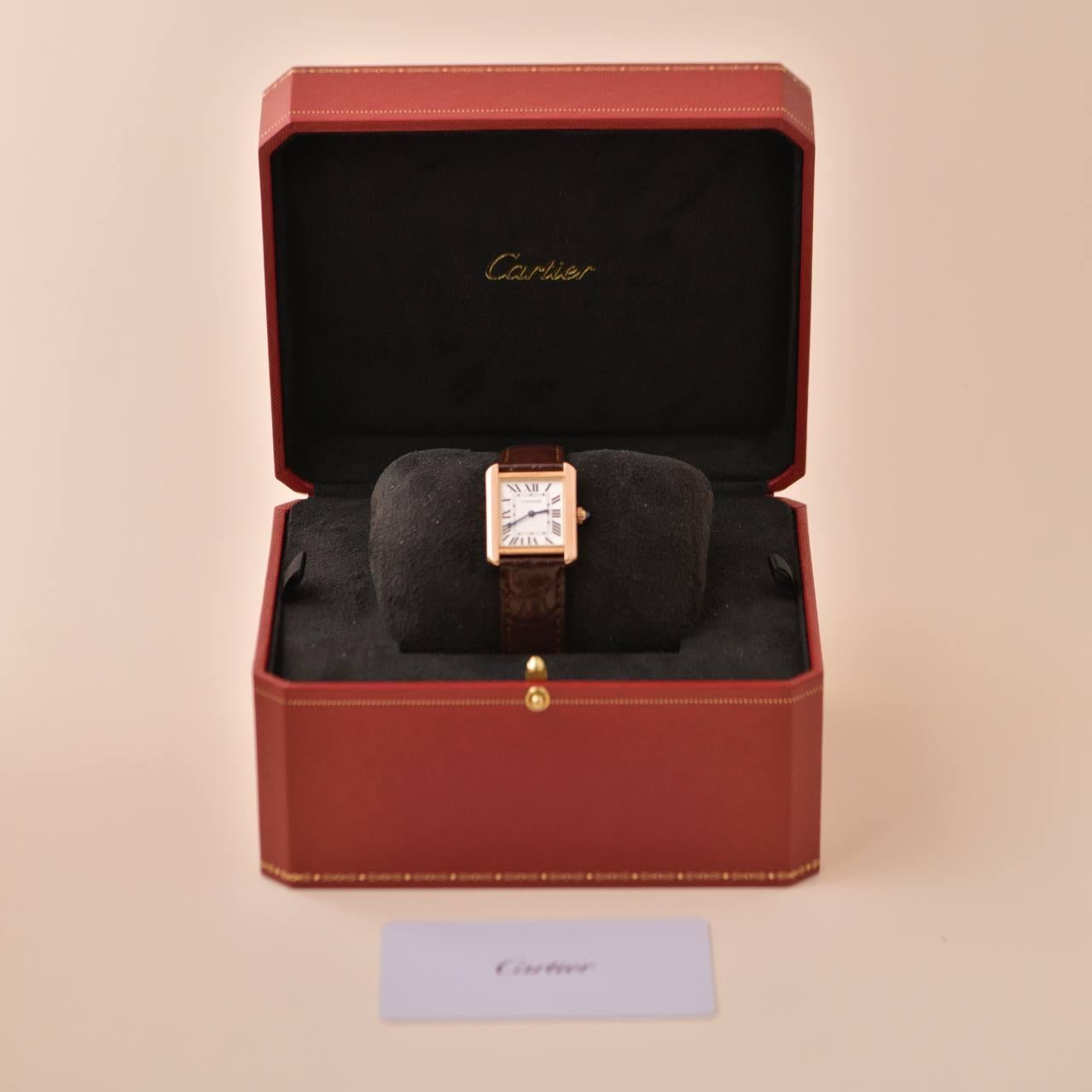 SKU	33301301
Viene fornito con	Set completo scatola Cartier e biglietto Cartier
Data	2024
Modello	W5200024
Numero di serie	31**********
Metallo	Oro rosa 18k
Peso	Circa 31,4 g
Condizione	Eccellente
Altre informazioni	Dimensioni approssimative: 31 mm