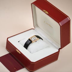 Cartier Tank Solo 18K Rose Gold Small Model W5200024 Wristwatch