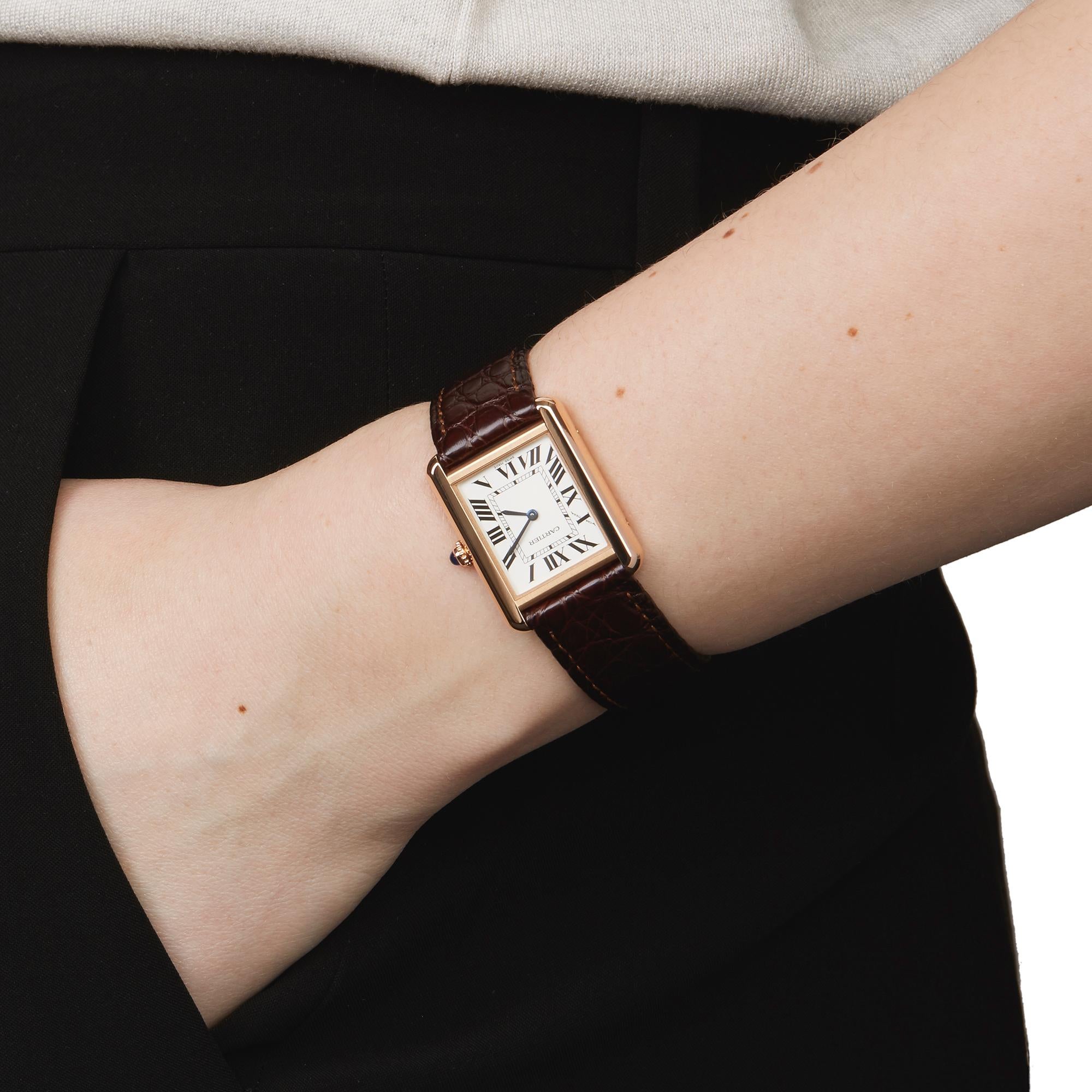 cartier ronde solo rose gold