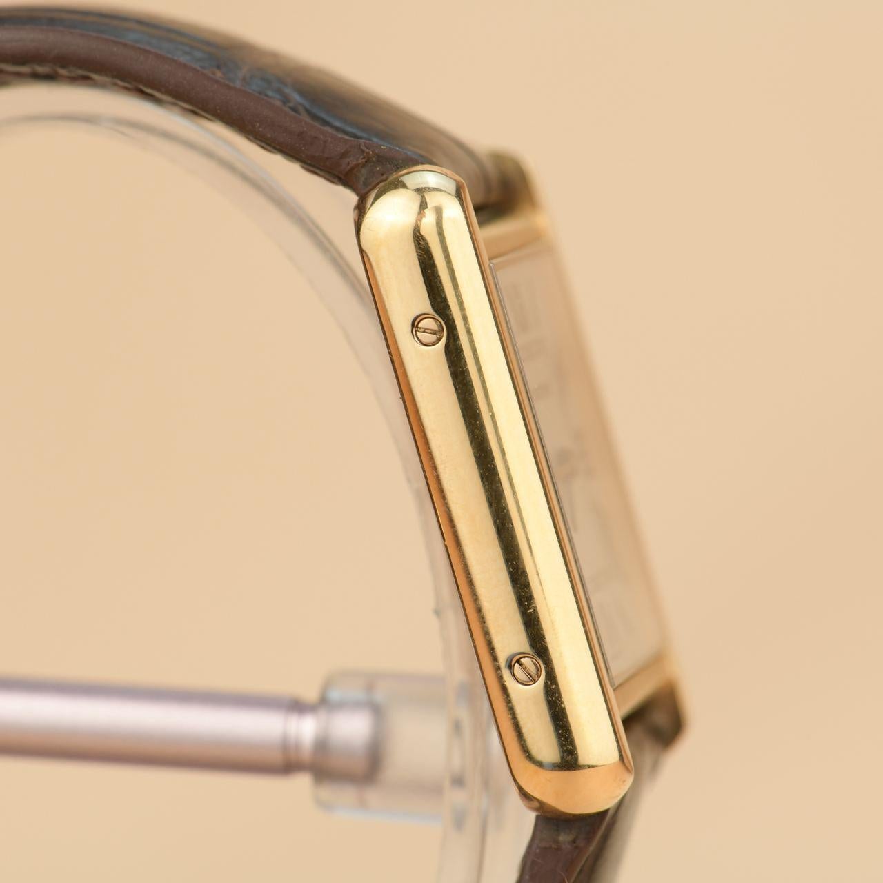 Cartier: 18 Karat Rosgold Uhr Tank Solo W5200024 1