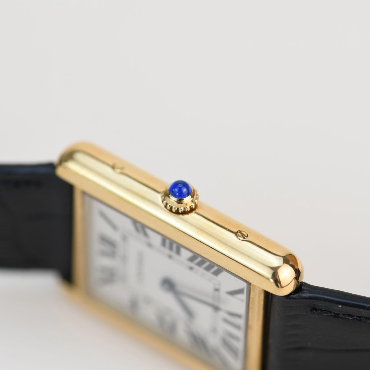Cartier Tank Solo Montre en or jaune 18 carats W5200004 6