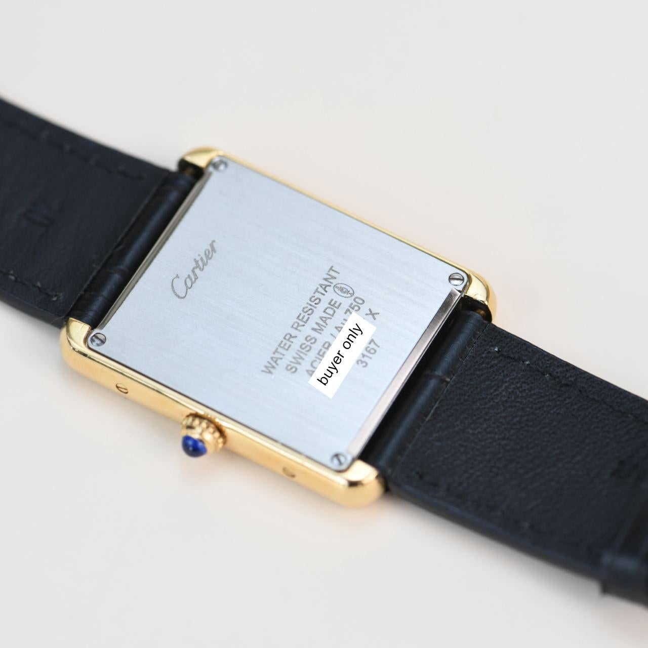 Cartier Tank Solo Montre en or jaune 18 carats W5200004 1