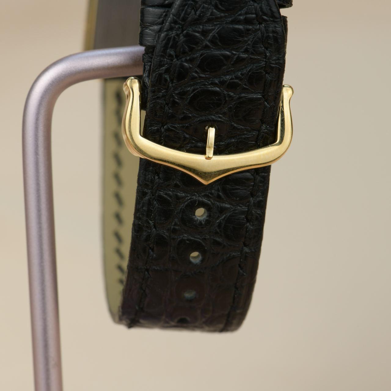 Cartier Tank Solo 18k Yellow Gold Watch W5200004 In Excellent Condition In Banbury, GB