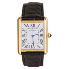 Cartier Tank Solo 18k Yellow Gold Watch W5200004