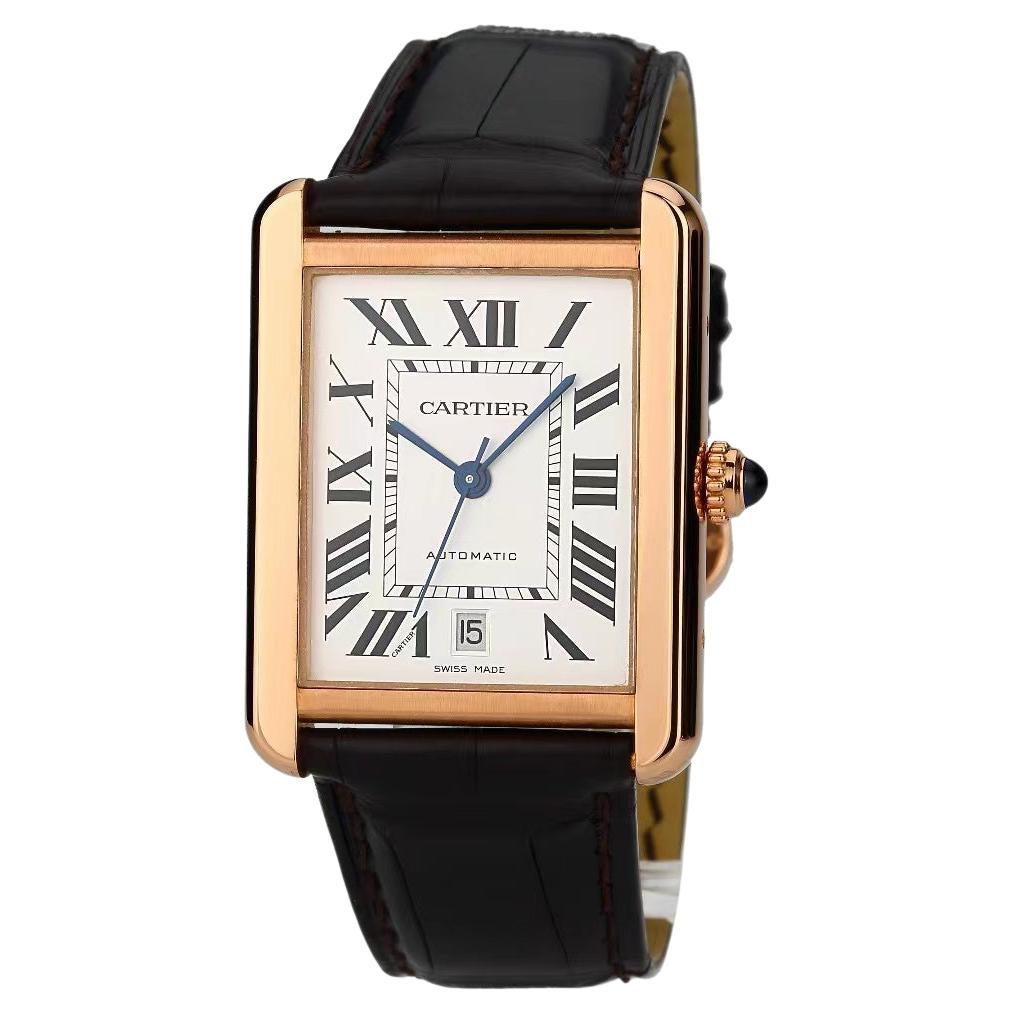 Cartier Tank Solo 18k Rose Gold Watch W5200026