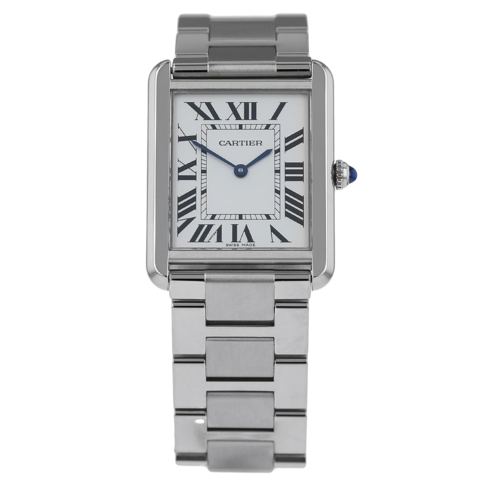 Cartier Tank Solo Reference #:W5200014. Cartier Tank Solo 3169 W5200014 Mens Quartz Watch With Box & Papers 28mm. Verified and Certified by WatchFacts. 1 year warranty offered by WatchFacts.
