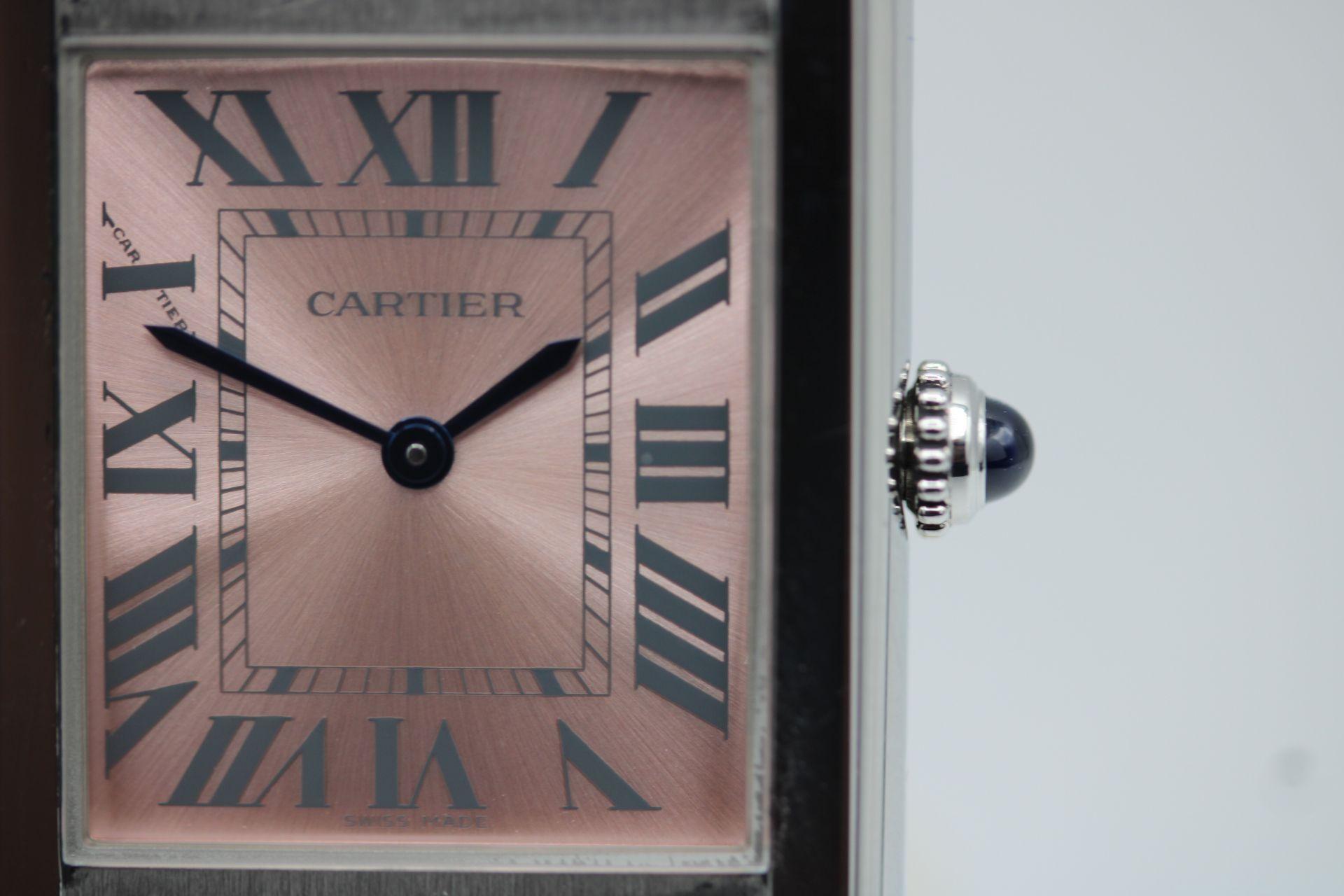  Cartier Tank Solo 3170 Full Set 2016 For Sale 2