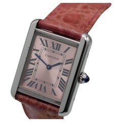 Cartier Tank Solo 3170 ensemble complet 2016