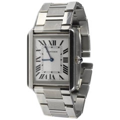 Cartier Tank Solo Large Stainless Steel Watch Ref. 3169