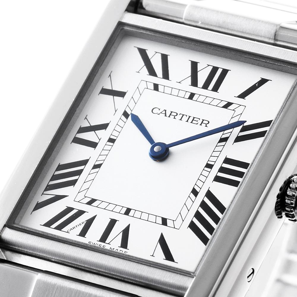 Cartier Tank Solo LM W5200014 Used Men's Watch Elegant Authentic Timepiece 2