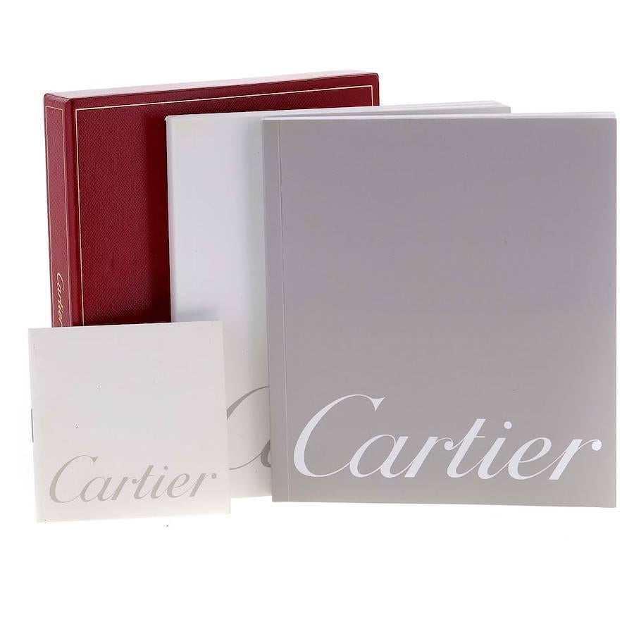 Cartier Tank Solo Orange Dial Limited Edition Ladies Watch W1019455 Papers For Sale 2