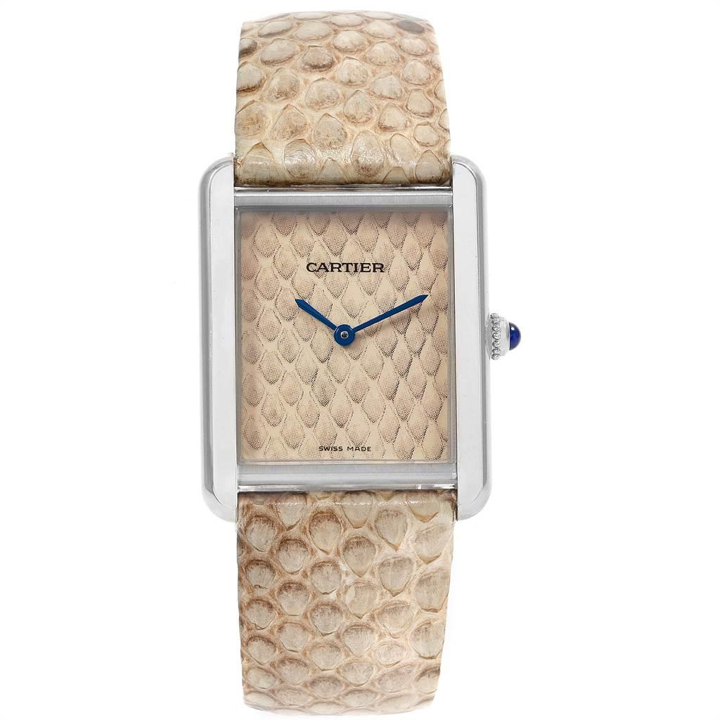 cartier python watch