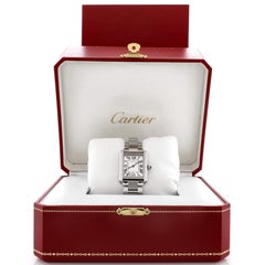 Cartier Tank Solo Quartz Watch Stainless Steel 24
