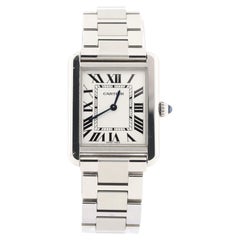 Cartier Tank Solo Quartz Watch Stainless Steel 24