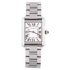 Cartier Tank Solo Quartz Watch Stainless Steel 24